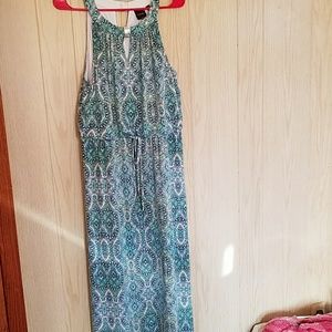 Rafaella sleeveless geometric pattern sleevel